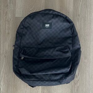 Vans Black Checkered Men's Backpack